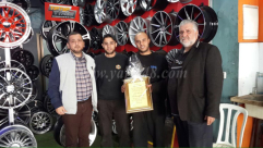 بالصور: الحركة الاسلامية تشكر السيد ابو نزار العيسوى واولاده لمساهمتهم في اعمال الخير بيافا